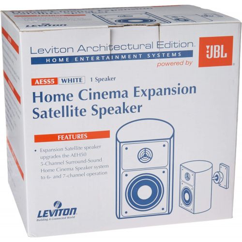  [아마존베스트]Leviton AESS5-BL Architectural Edition with JBL Expansion Satellite Speaker, Black
