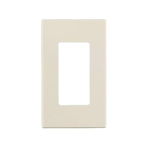  Leviton 80301-S0 1-Gang Decora Plus Wallplate Screwless Snap-On Mount, Brown, 20-Pack