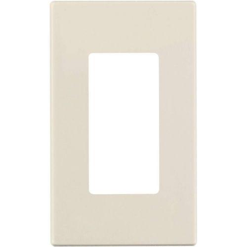  Leviton 80301-S0 1-Gang Decora Plus Wallplate Screwless Snap-On Mount, Brown, 20-Pack