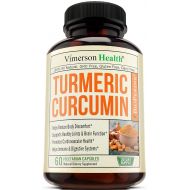 Vimerson Health Turmeric Curcumin with Bioperine Joint Pain Relief - Anti-Inflammatory, Antioxidant Supplement with 10mg of Black Pepper for Better Absorption. 100% All Natural Non-Gmo Made in USA
