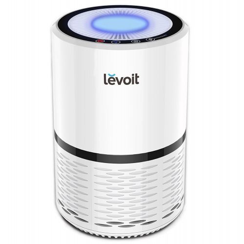  Levoit LEVOIT LV-H132 Air Purifier with True Hepa Filter, Odor Allergies Eliminator for Smokers, Smoke, Dust, Mold, Home and Pets, Air Cleaner with Night Light, US-120V