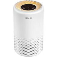 Levoit Luftreiniger Air Purifier mit HEPA-Kombifilter & Aktivkohlefilter, Luftreinigung mit Schlafmodus Timer Nachtlicht, AC Adapter, 3-Stufen-Filterung gegen Staub Allergien Geruec