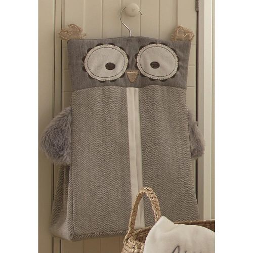  Levtex Baby Night Owl Mobile, Gray, Nursery Mobiles