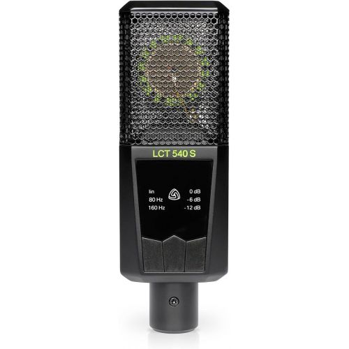  LEWITT LCT 540 S Large-Diaphragm Studio Condenser Microphone - Ultra low self-noise - Ideal for extreme processing - Low-cut filter and attenuation - Military spec transport case included