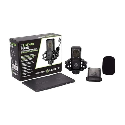  LCT-440-Pure Mic Bundle with Pop Filter and Mic Cable