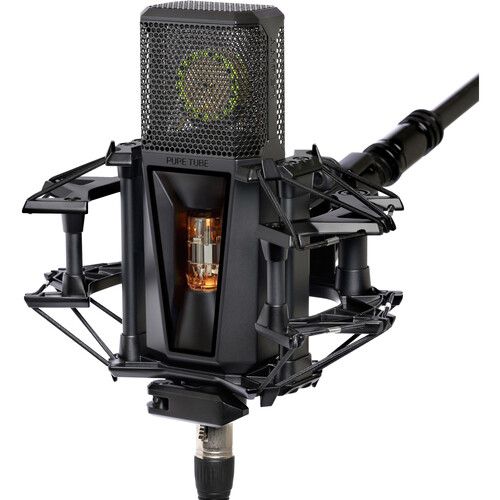  Lewitt PURE TUBE Studio Set Cardioid Tube Microphone with Shockmount & Pop Filter