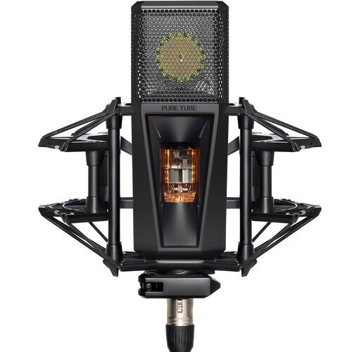  Lewitt PURE TUBE Studio Set Cardioid Tube Microphone with Shockmount & Pop Filter