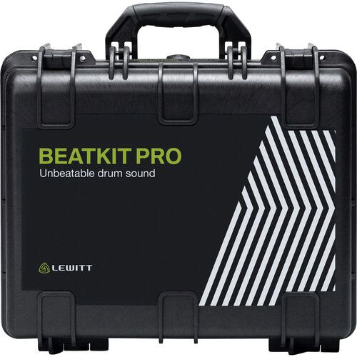  Lewitt BEATKITPRO Professional Drum Mic Package for Kick, Snare, Toms, and Matched Overheads