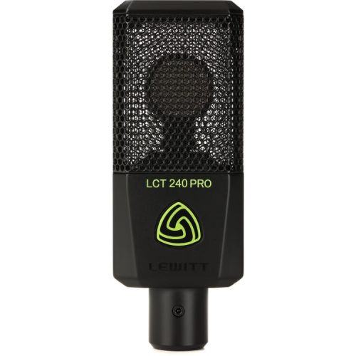  Lewitt Connect 6 USB-C Audio interface and LCT 240 PRO Condenser Microphone Bundle - Black