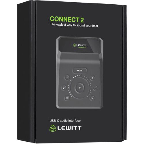  Lewitt CONNECT 2 USB-C Audio Interface