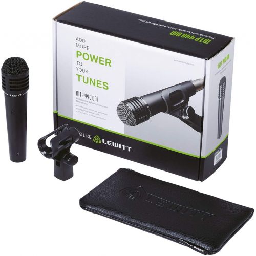  Lewitt Premium Dynamic Instrument Microphone (MTP-440-DM)