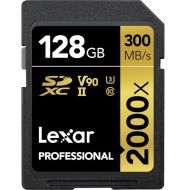 Lexar 128GB 2000X Professional SDXC RDR UII, LSD128CRBEU2000R (RDR UII)