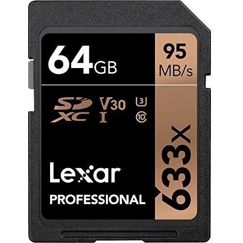  [아마존베스트]Lexar Professional 633x 64GB SDXC UHS-I Card