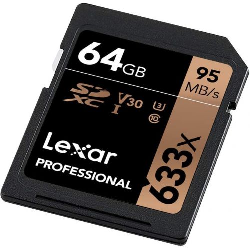  [아마존베스트]Lexar Professional 633x 64GB SDXC UHS-I Card