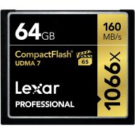 Lexar Professional 1066 x 256GB VPG-65 CompactFlash card (Up to 160MBs Read) LCF256CRBNA1066