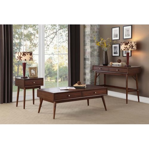  Lexicon Folio 48 x 24 Coffee Table, Brown