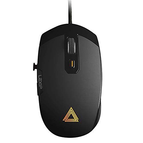  Lexip Pu94 Gaming Mouse-3D Wired and RGB Gamer Mouse-Special 3D Environments and Design Software-2 Joysticks, 6 Buttons and 12 Programmable Directions - Ultimate Glide with 6 Ceram