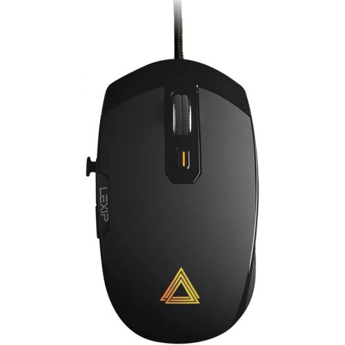  Lexip Pu94 Gaming Mouse-3D Wired and RGB Gamer Mouse-Special 3D Environments and Design Software-2 Joysticks, 6 Buttons and 12 Programmable Directions - Ultimate Glide with 6 Ceram