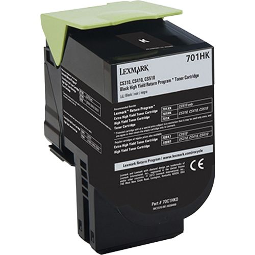  Lexmark, LEX70C1HK0, 70C1H Toner Cartridge, 1 Each