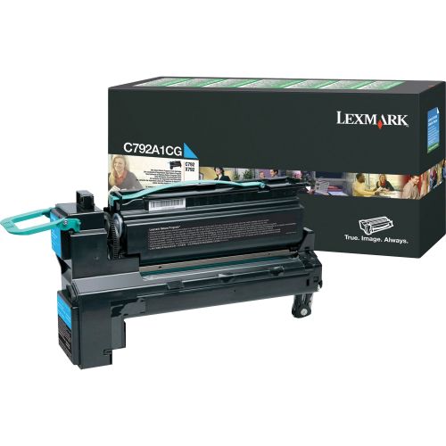  Lexmark, LEXC792A1CG, C792A1CGKGMGYG Toner Cartridges, 1 Each