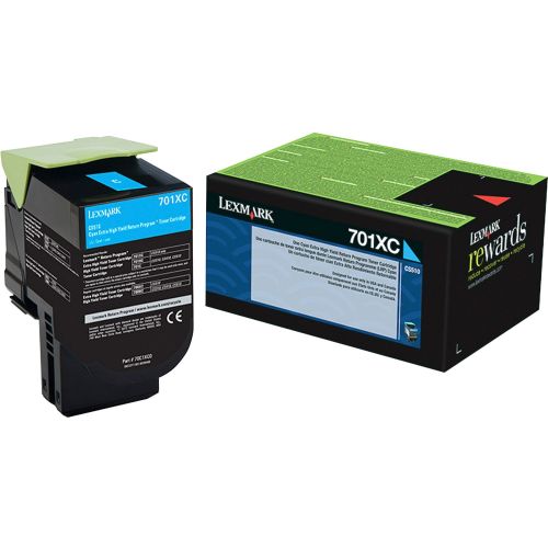  Lexmark, LEX70C1XC0, 70C1XC0KOMOYO Toner Cartridges, 1 Each