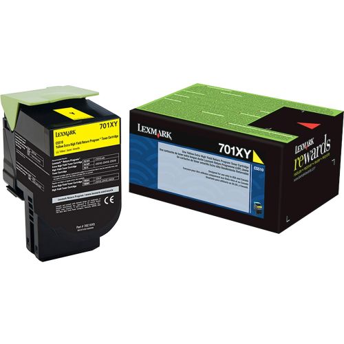  Lexmark, LEX70C1XY0, 70C1XC0KOMOYO Toner Cartridges, 1 Each