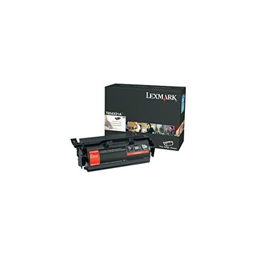  Lexmark T654X21A Extra High Yield Black Toner Cartridge