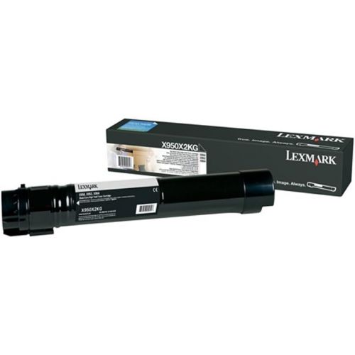  Lexmark X950X2CG Extra High Yield Toner Cartridge for X950, X952, X954 Color Laser MFPs, Cyan