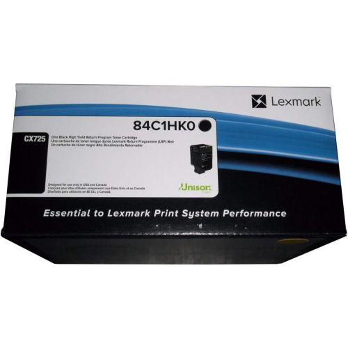  Lexmark 84C1HK0 Unison Toner Cartridge, Black