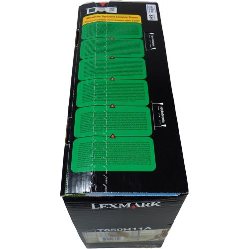  Original Lexmark T650H11A 25000 Yield Black Toner Cartridge - Retail