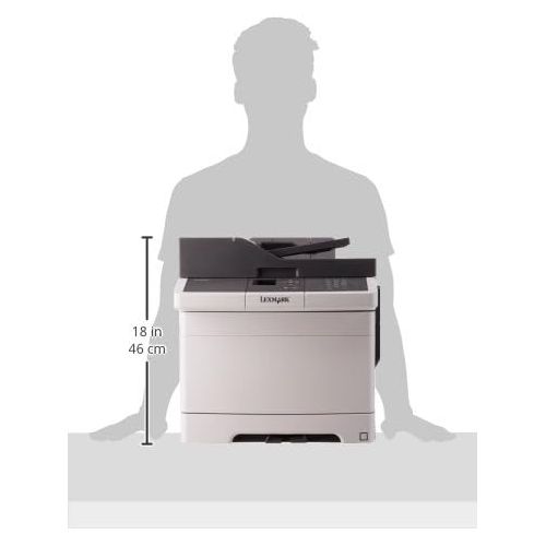  Lexmark CX310dn Color All-In One Laser Printer with Scan, Copy, Network Ready, Duplex Printing and Professional Features