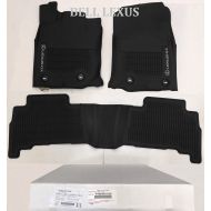 Lexus OEM Factory All Weather Floor MAT Liner Set 2016-2018 GX460 Black