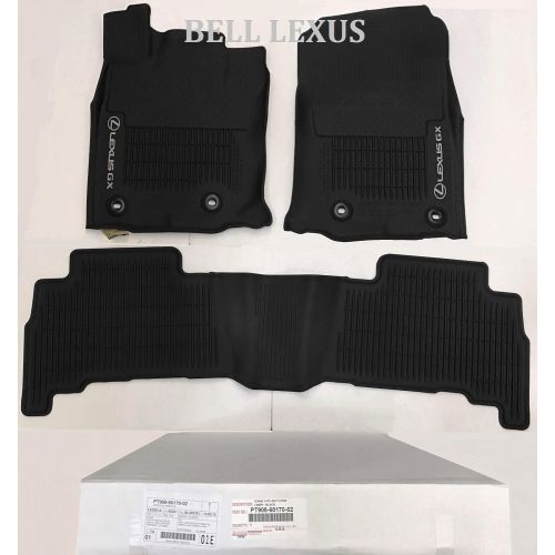  Lexus OEM Factory All Weather Floor MAT Liner Set 2016-2018 GX460 Black