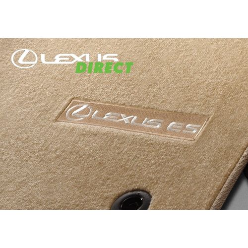  Lexus Genuine Parts 2013-2015 ES350, ES300h Carpet Floor Mats, Ivory