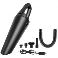 Hand Vacuum Cordless Rechargeable, Leyeet 120W 4000 PA Powerful Suction Handheld Vacuum with 2200mAh Lithium Battery, Wet Dry Portable Vacuum Cleaner for Car, Pet Hair, Dust, Home,
