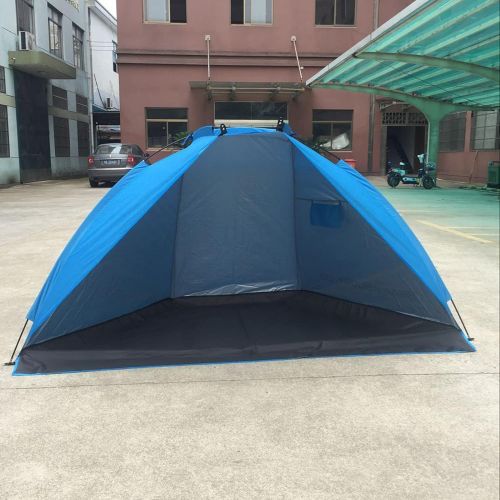  Leyeet 2 Person Beach Tent Portable Sun Shade Instant Tent Single Layer Windproof Waterproof Sun Shelter for Fishing Hiking Camping Accessories