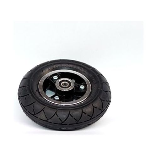  L-faster 200x50 Electric Scooter Solid Wheel No Air 8 Inch Scooter Wheel with Solid Tire Alloy Hub 8 Trolley Caster No Need Inflate