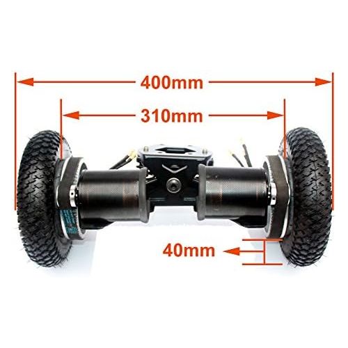  L-faster 4 Wheels Off Road Skateboard 11 Inch Truck with 8 Inflation Tyre Motorized Gas Longboard Truck Outdoor Extreme Sport Surfboard