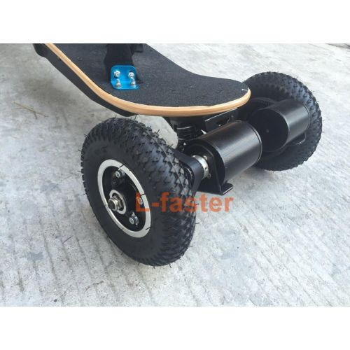  L-faster 4 Wheels Off Road Skateboard 11 Inch Truck with 8 Inflation Tyre Motorized Gas Longboard Truck Outdoor Extreme Sport Surfboard