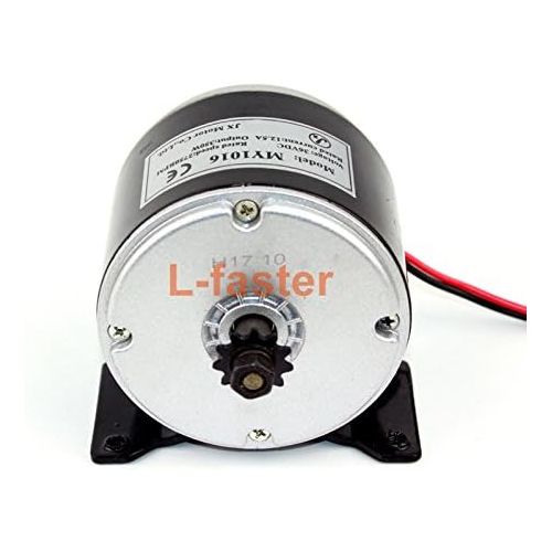  L-faster 24V 36V 350W Electric DC Motor Electric Skateboard DIY 350W Motor Kit Electric Bike Engine Motor Use 25H Chains