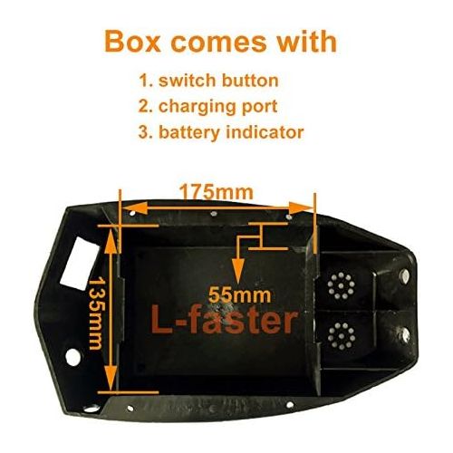  L-faster 36V 11Ah Electric Off Road Skateboard Battery Set Comes with Control Board and Remote Customized 36V Lithium Battery Plastic Box