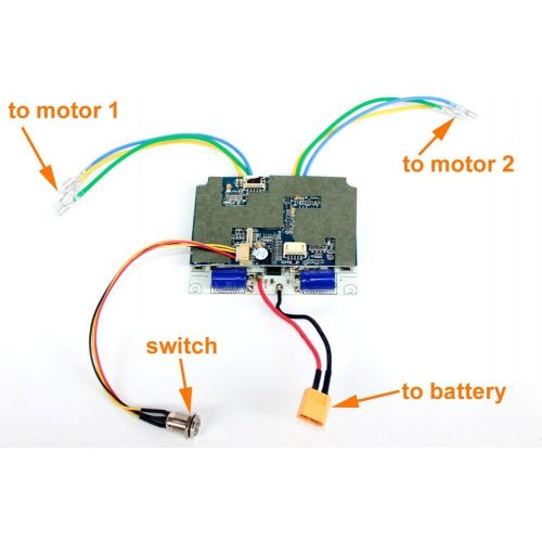  L-faster 36V 11Ah Electric Off Road Skateboard Battery Set Comes with Control Board and Remote Customized 36V Lithium Battery Plastic Box