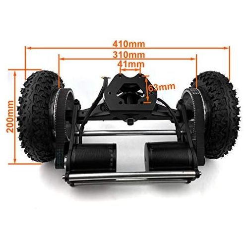  L-faster Mountain Skateboard Conversion Kit with Stronger Motor Bracket Off Road Board Truck with 190KV N63 Motor