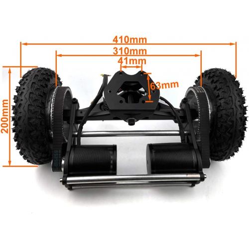  L-faster Mountain Skateboard Conversion Kit with Stronger Motor Bracket Off Road Board Truck with 190KV N63 Motor