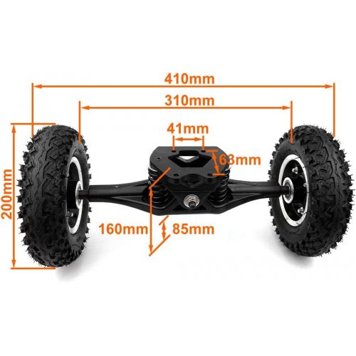  L-faster Mountain Skateboard Conversion Kit with Stronger Motor Bracket Off Road Board Truck with 190KV N63 Motor