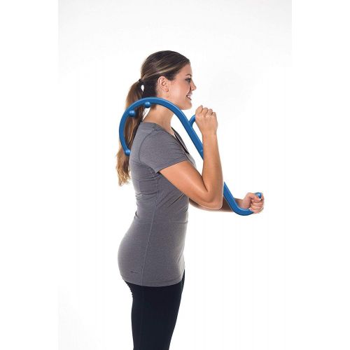  [아마존 핫딜]  [아마존핫딜]LiBa Back and Neck Massager for Trigger Point Fibromyalgia Pain Relief and Self Massage Hook Cane Therapy