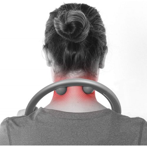  [아마존 핫딜]  [아마존핫딜]LiBa Back and Neck Massager for Trigger Point Fibromyalgia Pain Relief and Self Massage Hook Cane Therapy