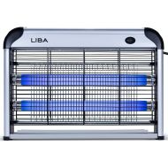 [아마존핫딜][아마존 핫딜] LiBa Bug Zapper Electric Indoor Insect Killer Mosquito, Bug, Fly Killer - Powerful 2800V Grid 20W Bulbs - 2-Pack Replacement Bulbs Included