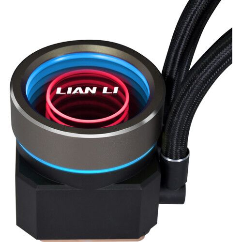  Lian Li 360mm Galahad II Trinity Performance AIO Liquid Cooler (Black)