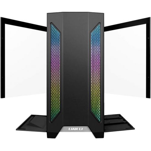  [아마존베스트]LIAN LI LANCOOL 2 BLACK Tempered Glass ATX Case -Black Color -LANCOOL II -X